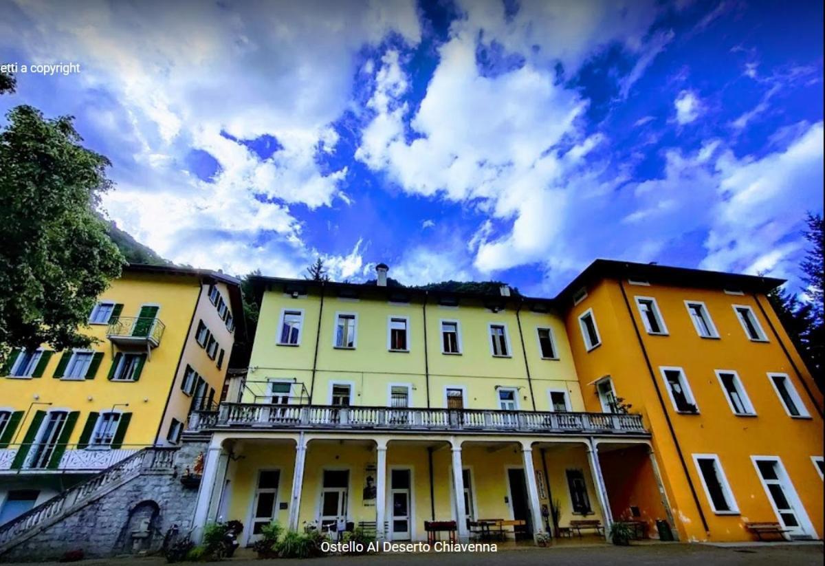 Ostello Al Deserto Chiavenna Dış mekan fotoğraf
